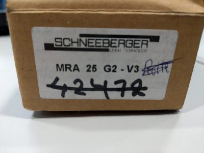 Schneeberger Führungswagen MRA 25 G2-V3