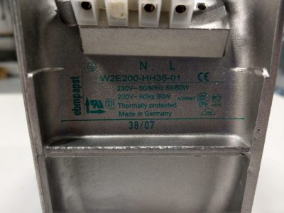 ebmpapst Schaltschranklüfter W2E200-HH38-01
