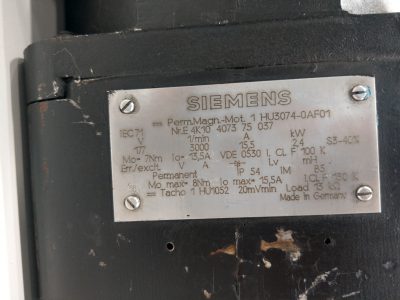 Siemens Permanent-Magnet-Motor 1HU3074-0AF01